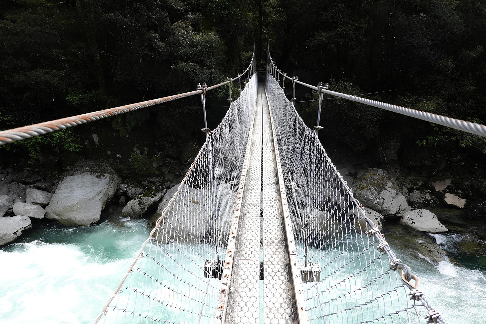 hanging bridge